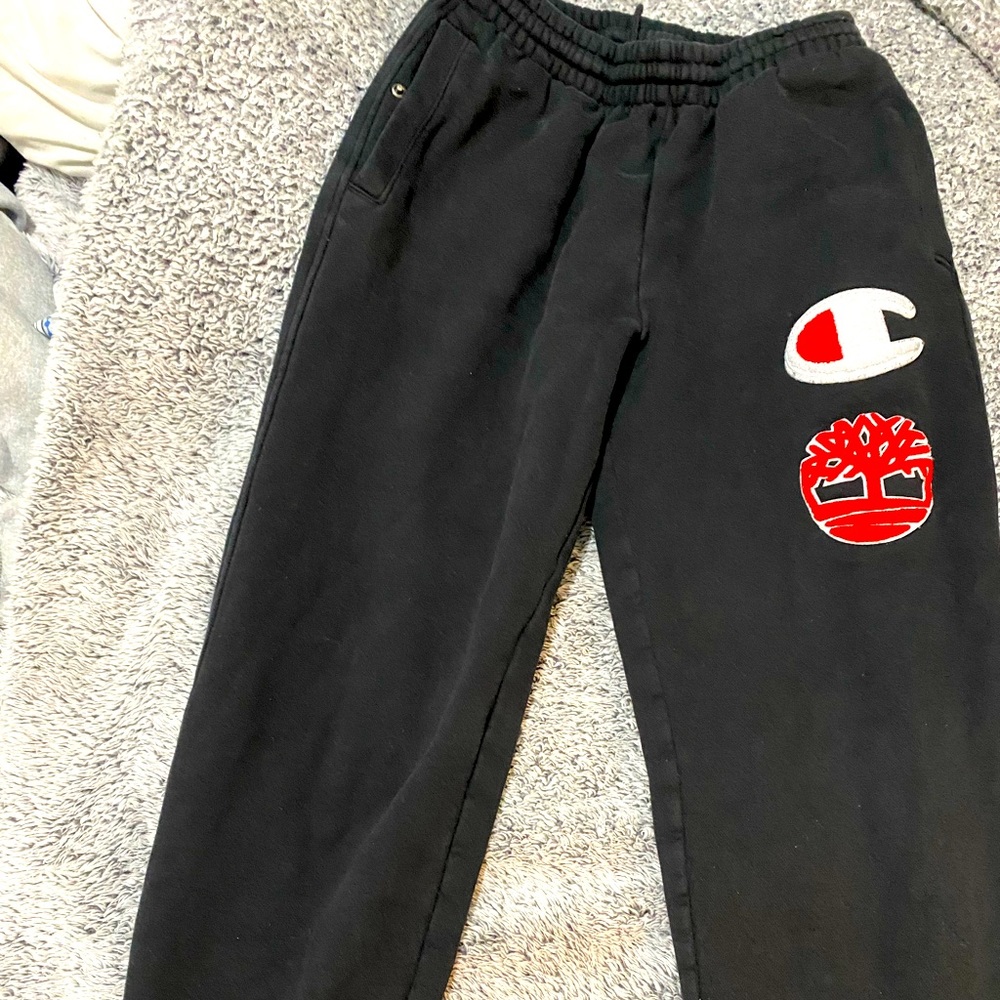 Champion x timberland collab sweatpants